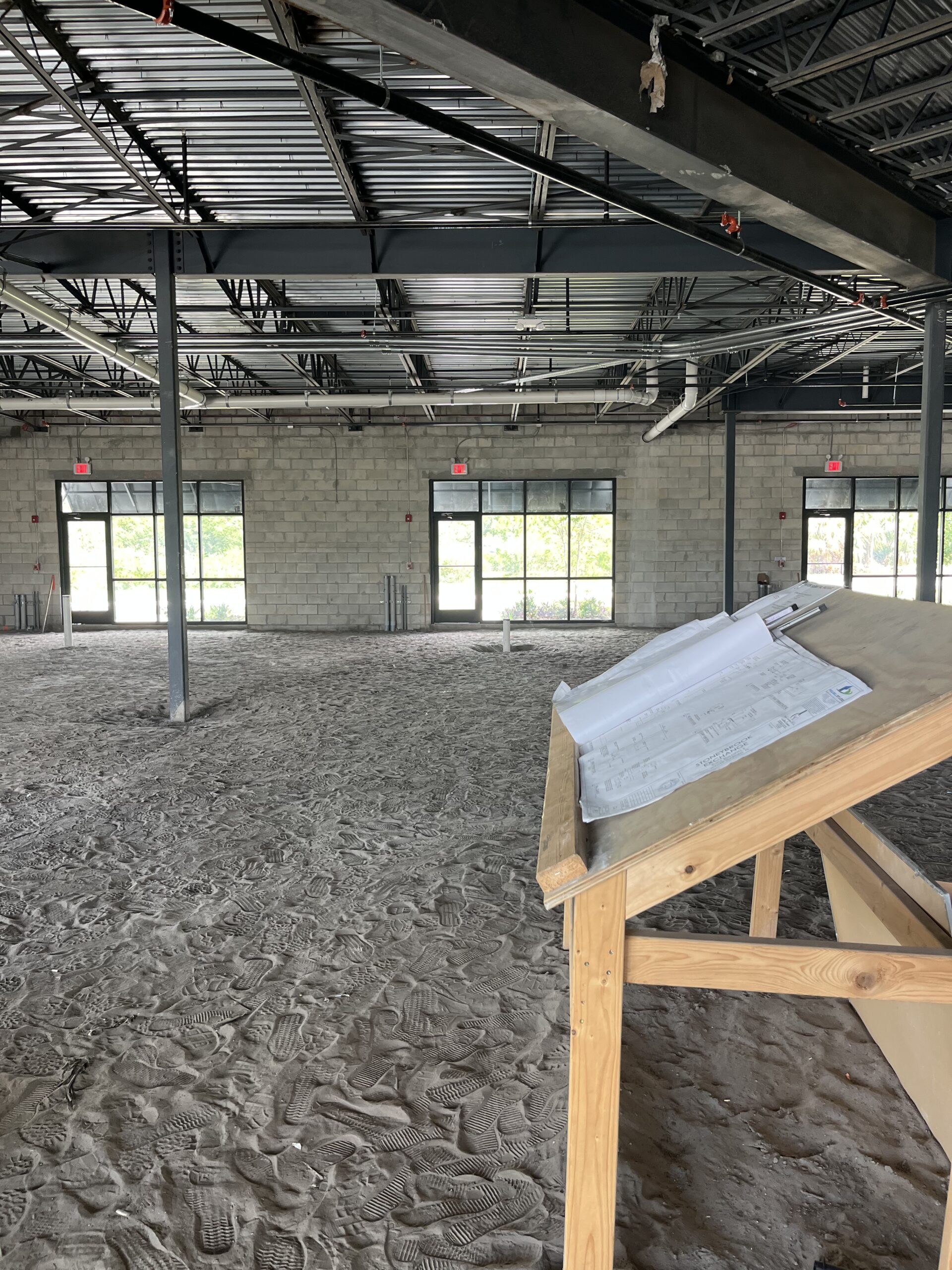 Renovation commercial project.